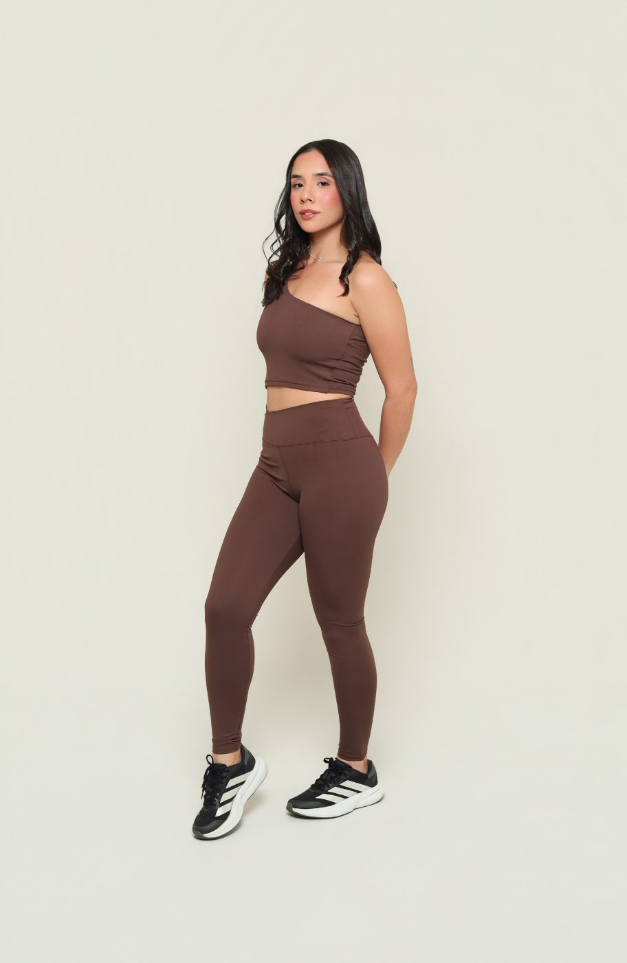 Legging Glow na cor Marrom